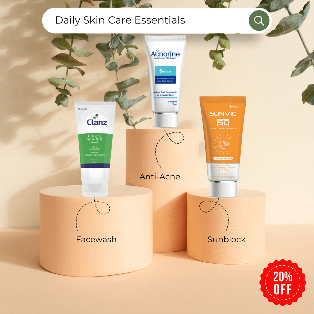 Daily Skin Care Essentials 2